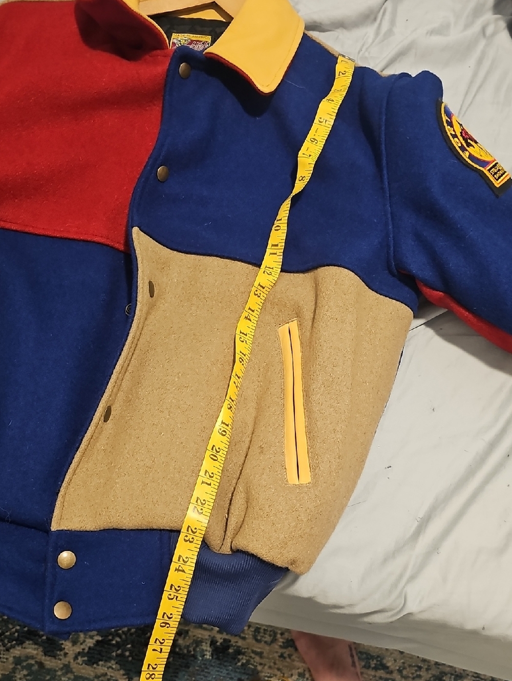 Vintage 1996 Bomber Jacket, Fort Worth Stock Show - Picture 6 of 8